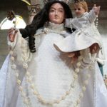 Nuestra Señora del Rosario de Andacollo. Hermanos González Lizardi. Madera tallada y policromada.