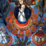 Virgen de la Merced con San Pedro Nolasco y San Ramón Nonato (también llamada La Pasiflora).