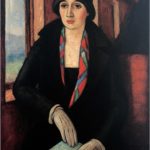 Camilo Mori La viajera 1928 100x70cm Óleo tela Museo Nacional de Bellas Artes 3 070